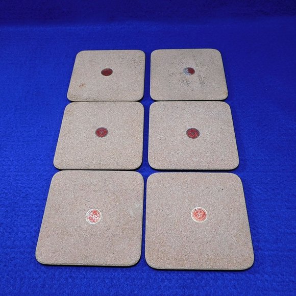 Set of 6 Pimpernel Coasters North American Song Birds England Cork Back - Picture 5 of 7